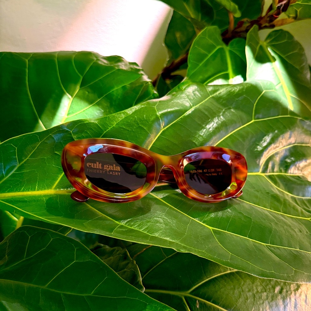 CULT GAIA x Thierry Lasry tortoiseshell sunnies
